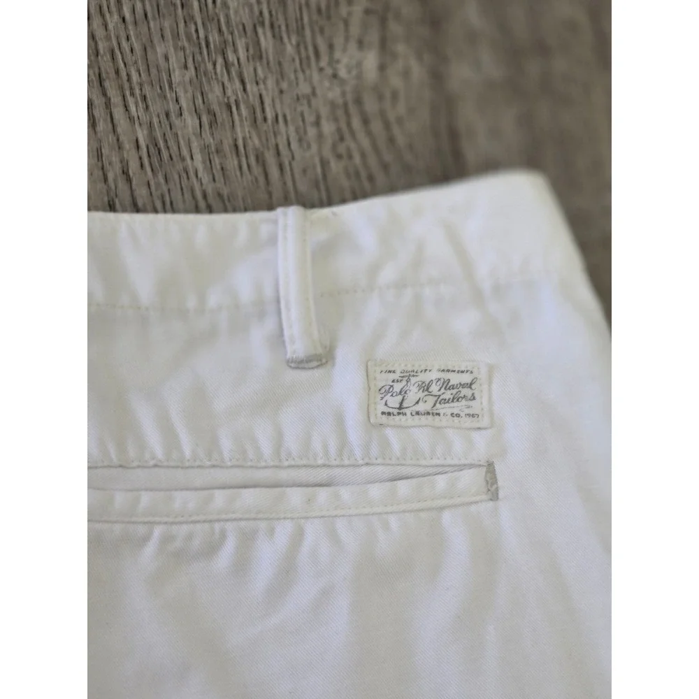 Polo Ralph Lauren Womens Chino Shorts Size‎ Large White